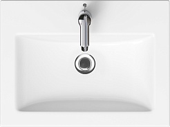 Stella Polare Тумба с раковиной Браво 60 слэйт / лакобель белое – фотография-8